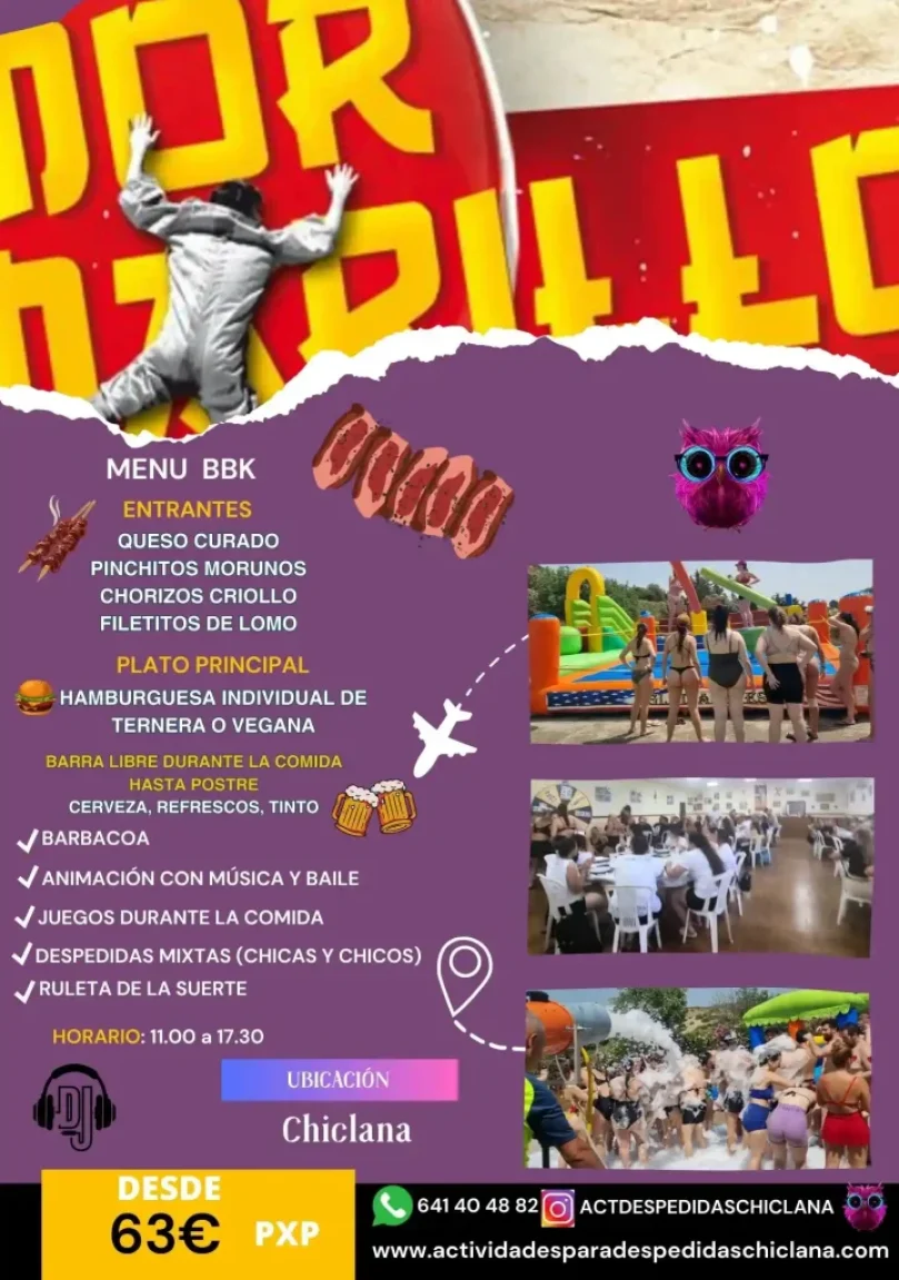 pack-humor-amarillo-chiclana-almuerzos pack humor amarillo Chiclana almuerzos