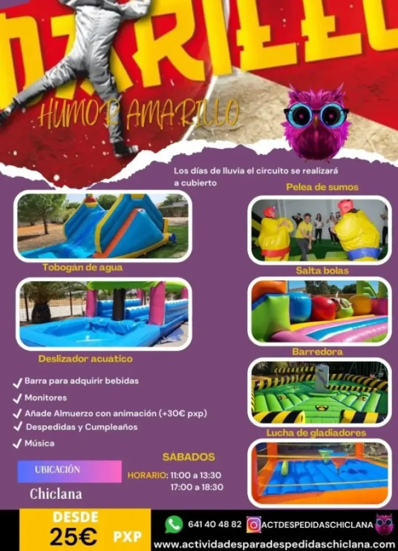 Humor Amarillo Chiclana Actividad